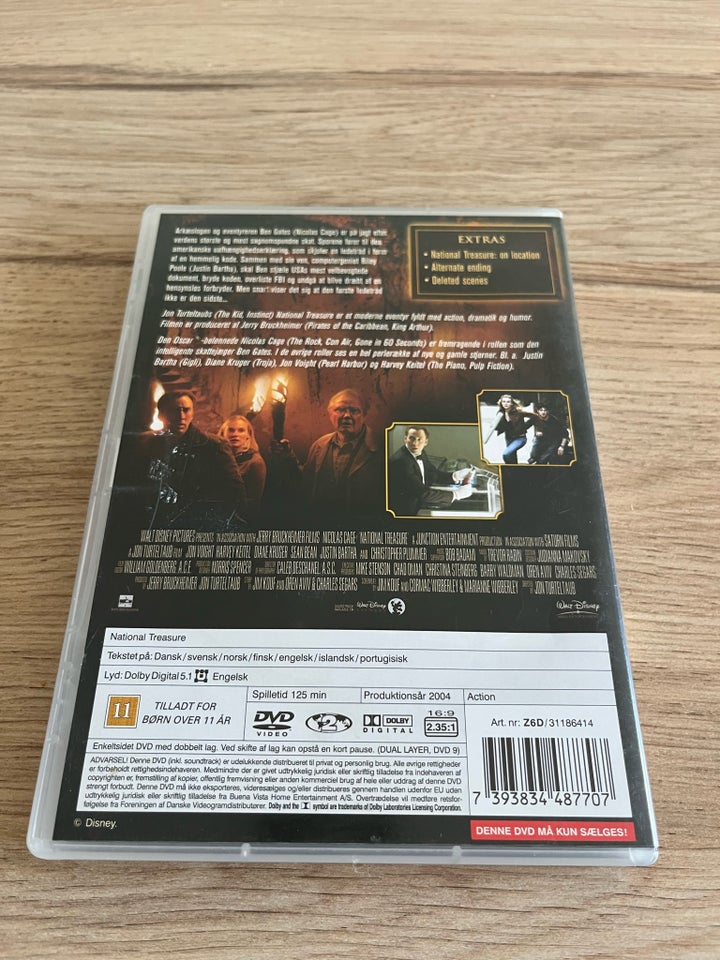 National Treasure DVD, instruktør