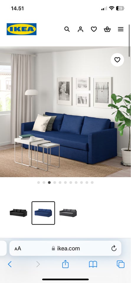 Sovesofa, Ikea