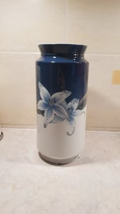 Porcelæn Vase blomster sjældent