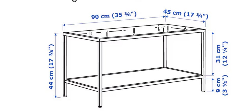 Glasbord, Ikea