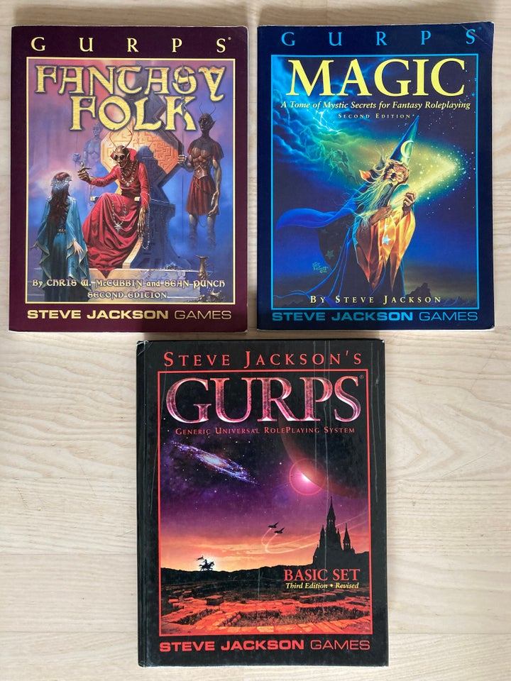 GURPS Steve Jackson Games anden