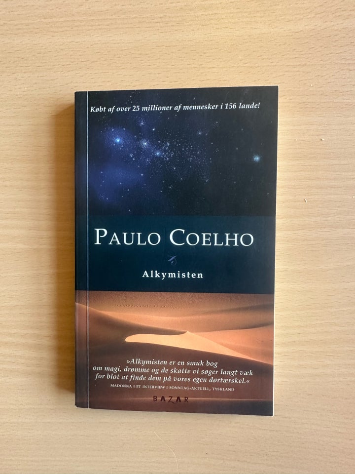 Alkymisten, Paulo Coelho , genre: