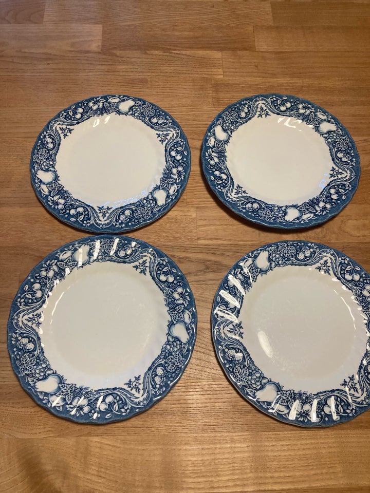 Porcelæn, Dessertallerkener,