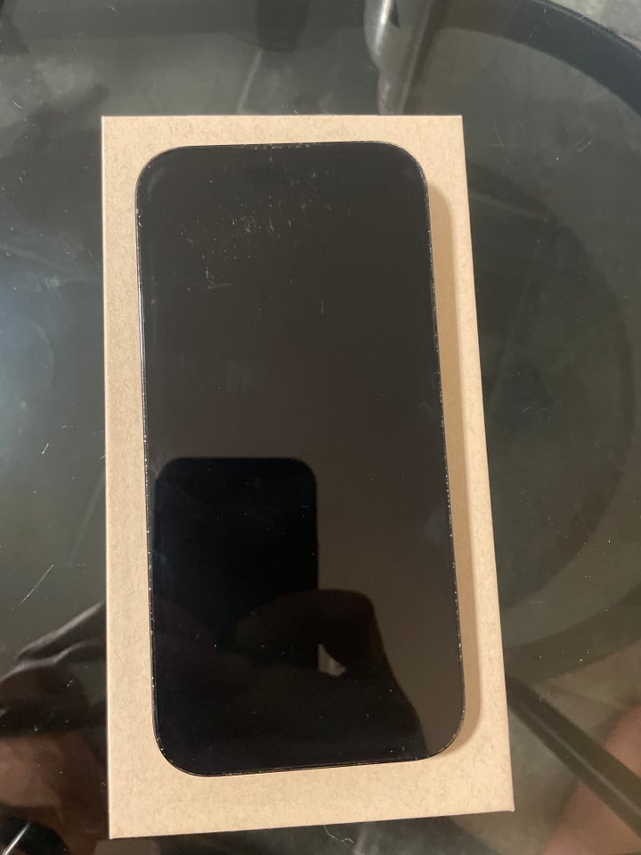 iPhone 14 Pro, 128 GB, sort