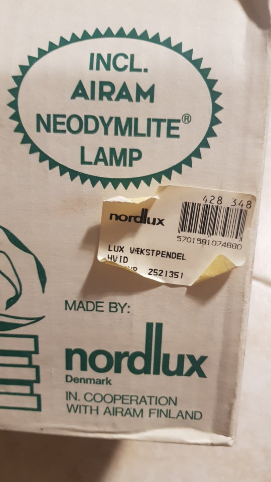 Anden loftslampe Nordlux ny