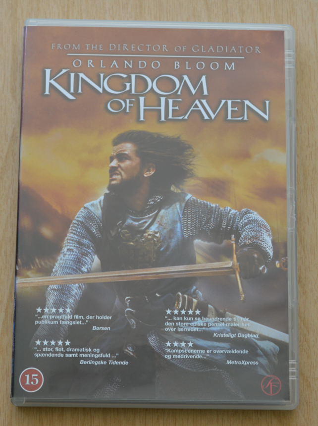 Kingdom of Heaven, DVD, eventyr