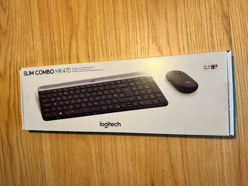 Tastatur trådløs Logitech MK470