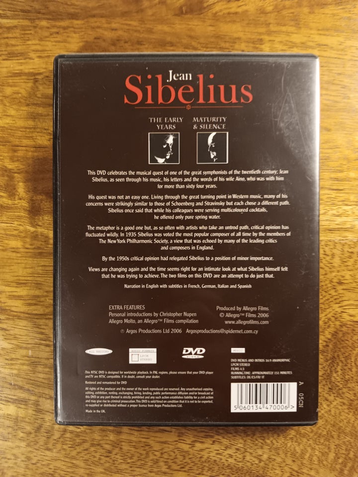 Jean Sibelius. The Christopher