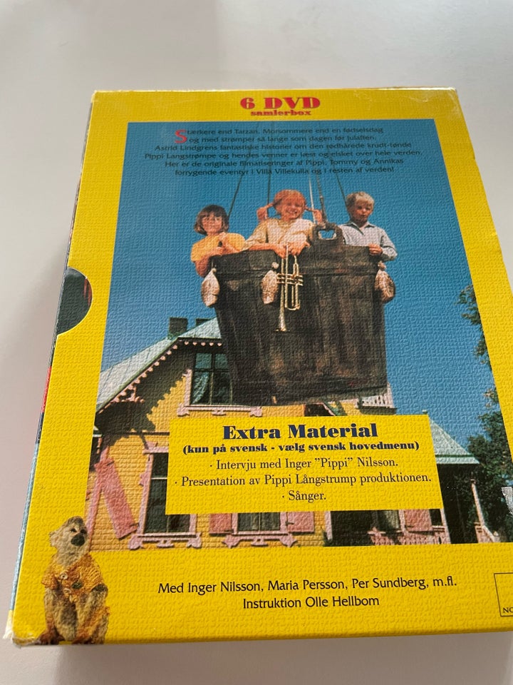 Pippi Komplet, DVD, familiefilm