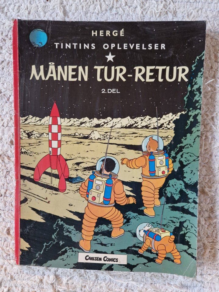 Tintin oplevelser, Månen