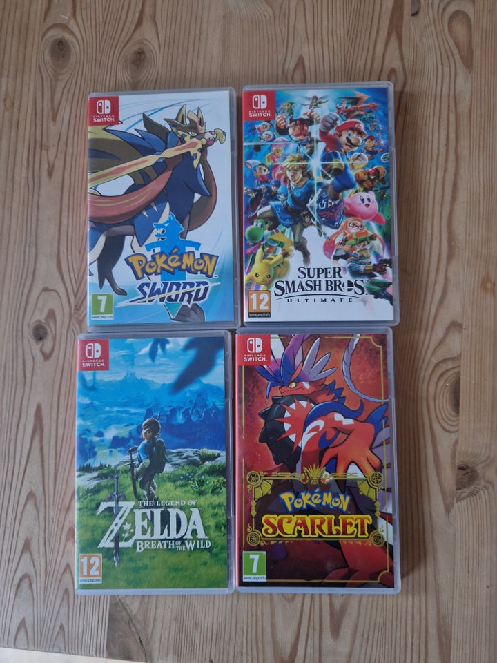 Spil til Nintendo switch, Nintendo