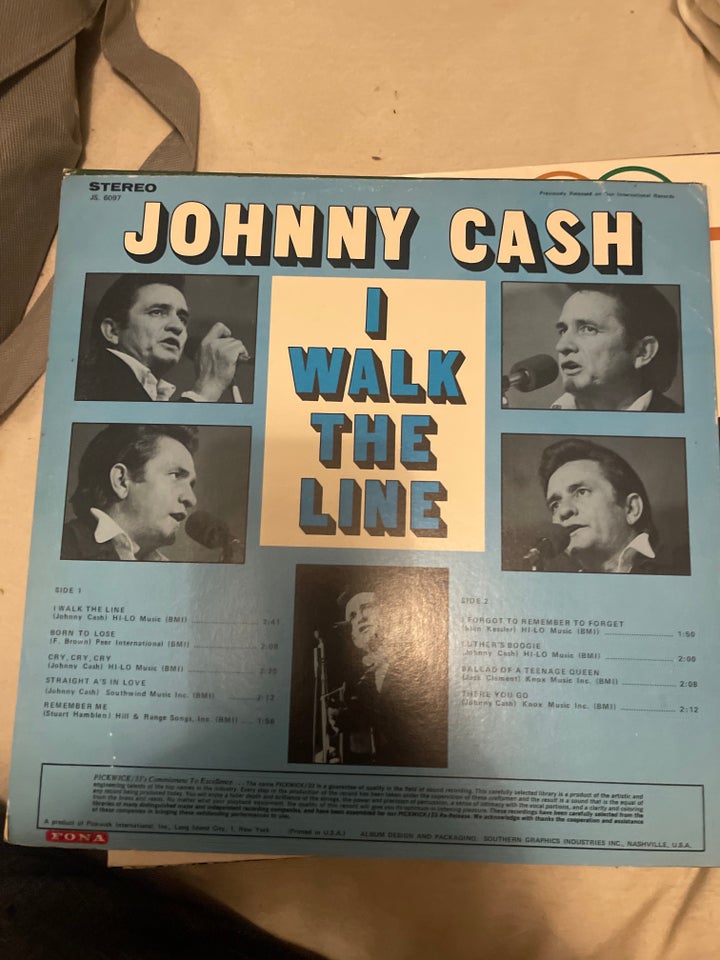 LP, Johnny Cash, I Wall the Line