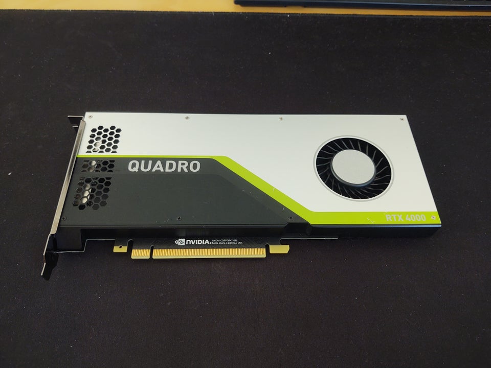 Quadro RTX 4000 Nvidia, 8 GB RAM,