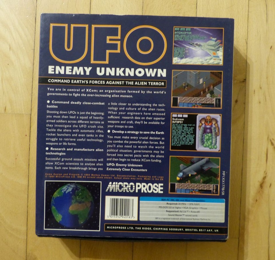 UFO enemy unknown anden genre