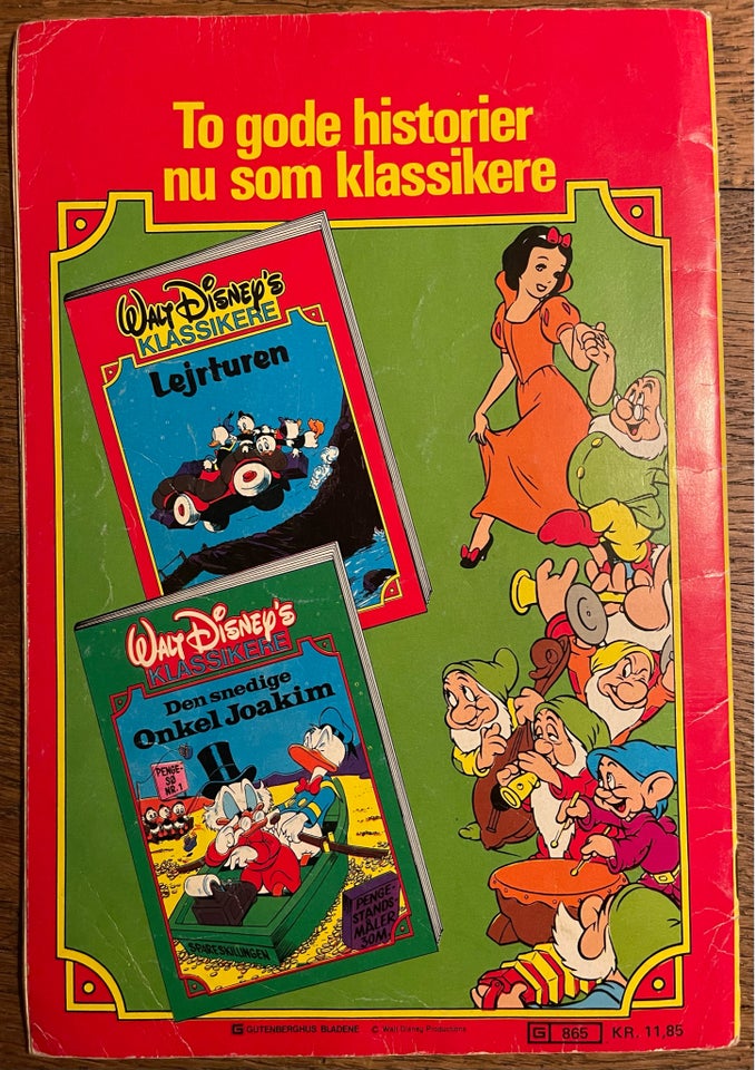 Walt Disney’s klassikere 1982,