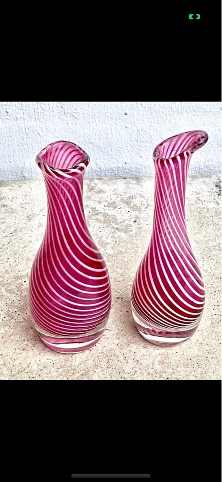 Glas Vase Vintage