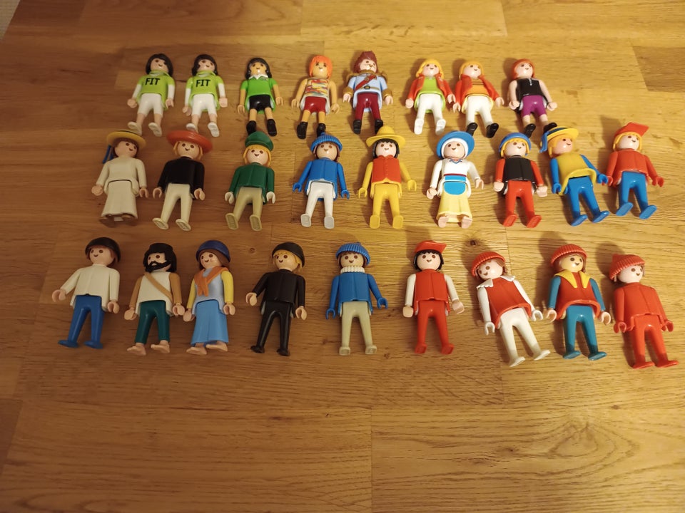 Playmobil, 26 forskellige figurer