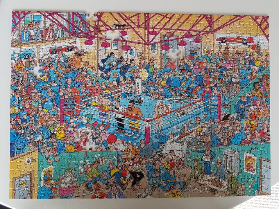 Jan van Haasteren Boxing Match (500