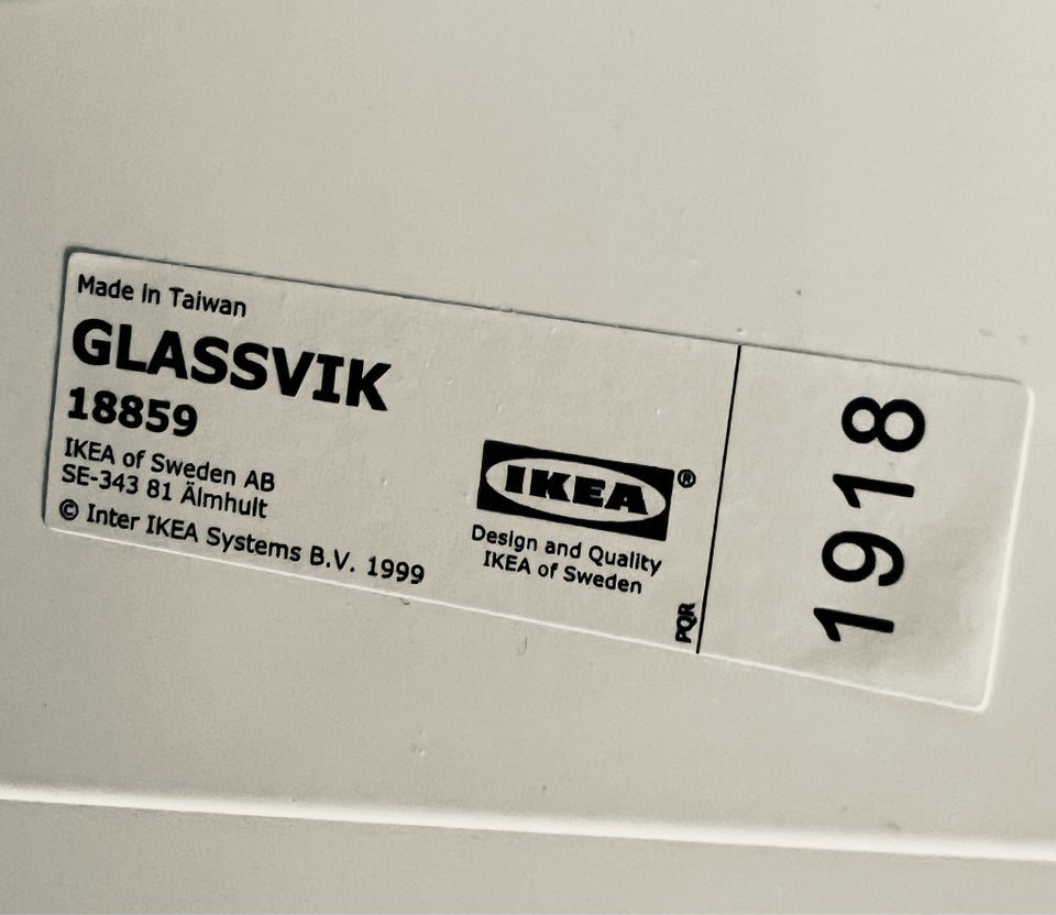 Vitrineskab, IKEA Bestå , b: 60 h: 64