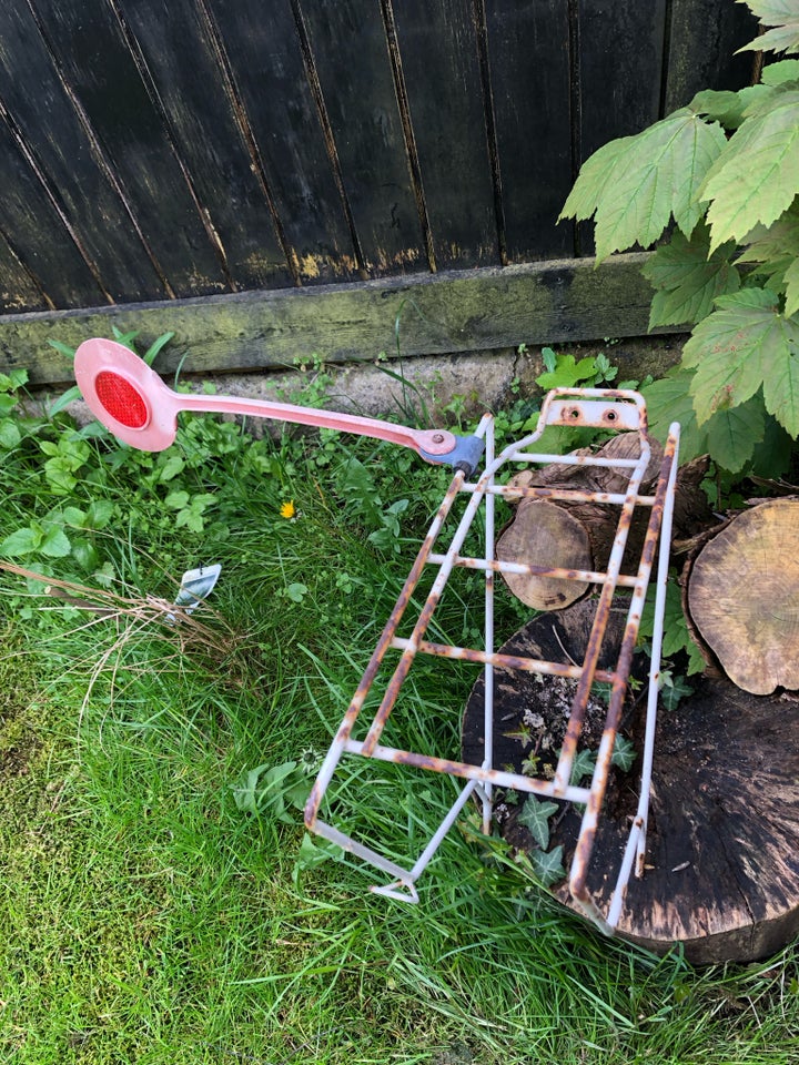 Fedt vintage cykel bagagebærer med