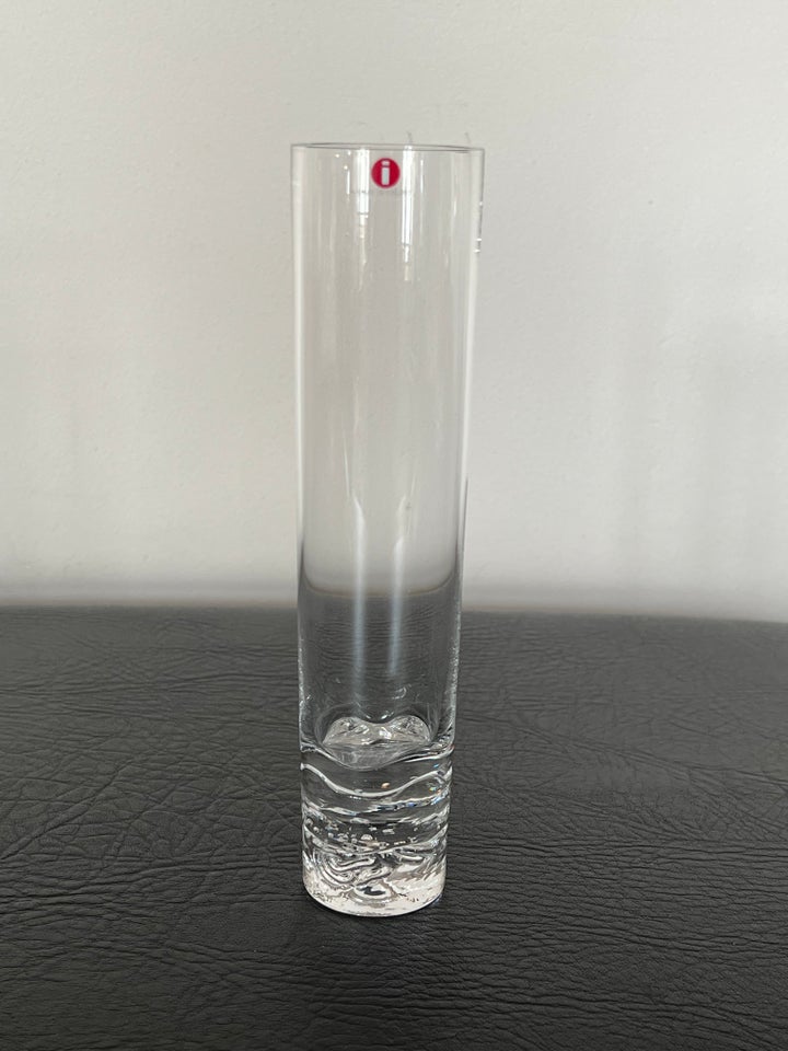 Glas vase klar Iittala