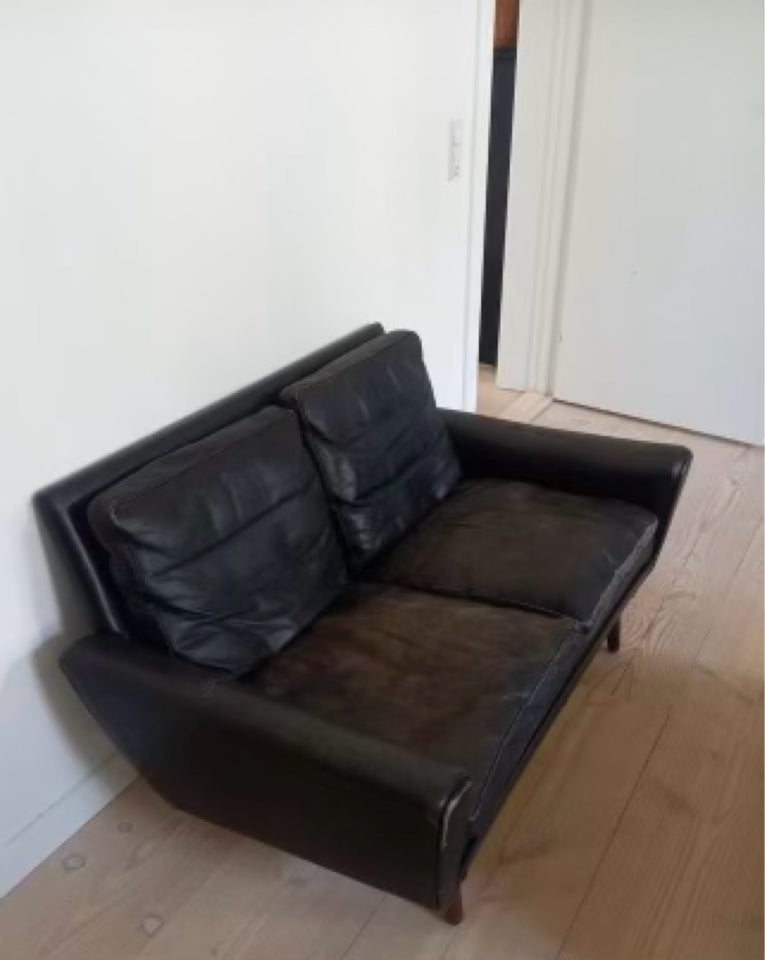 Sofa læder 2 pers