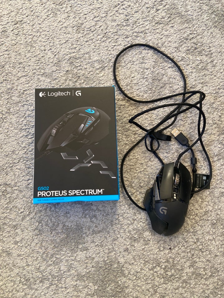 Mus, Logitech, G502 proteus