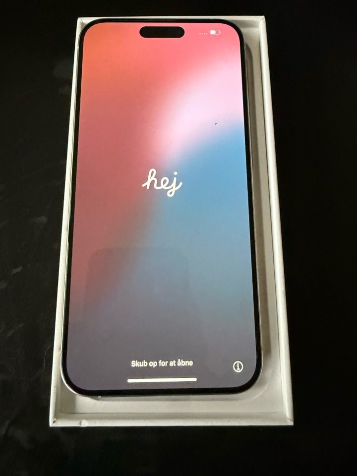 iPhone 15 Pro Max, 512 GB, hvid