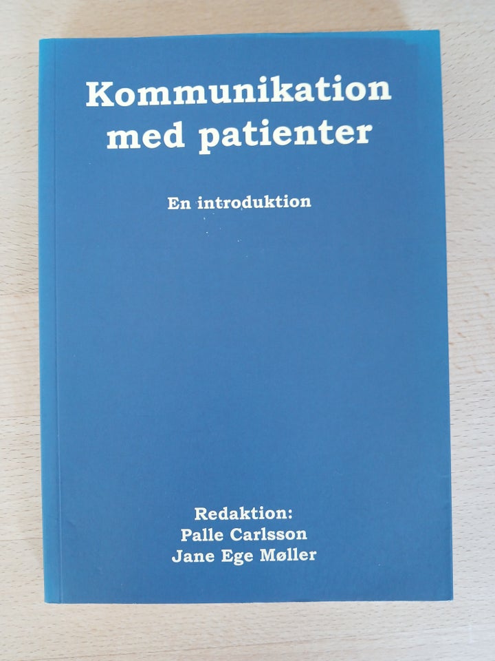 Kommunikation med patienter - En