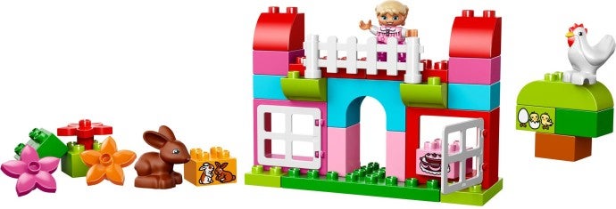 Lego Duplo 10571 lyserød basis sæt