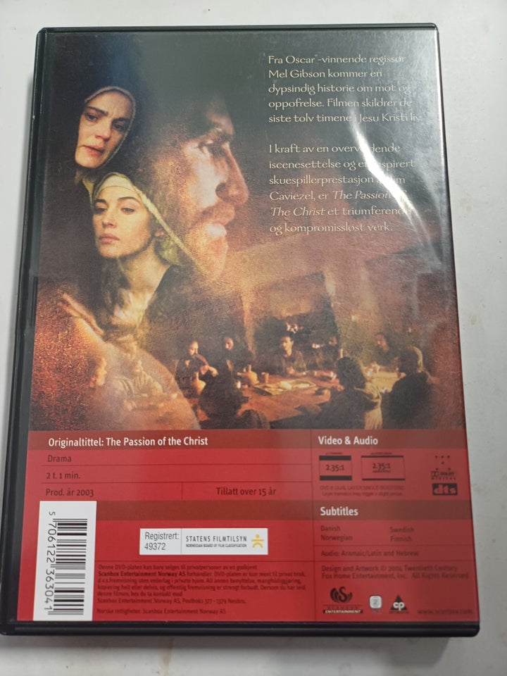 The Passion, DVD, drama