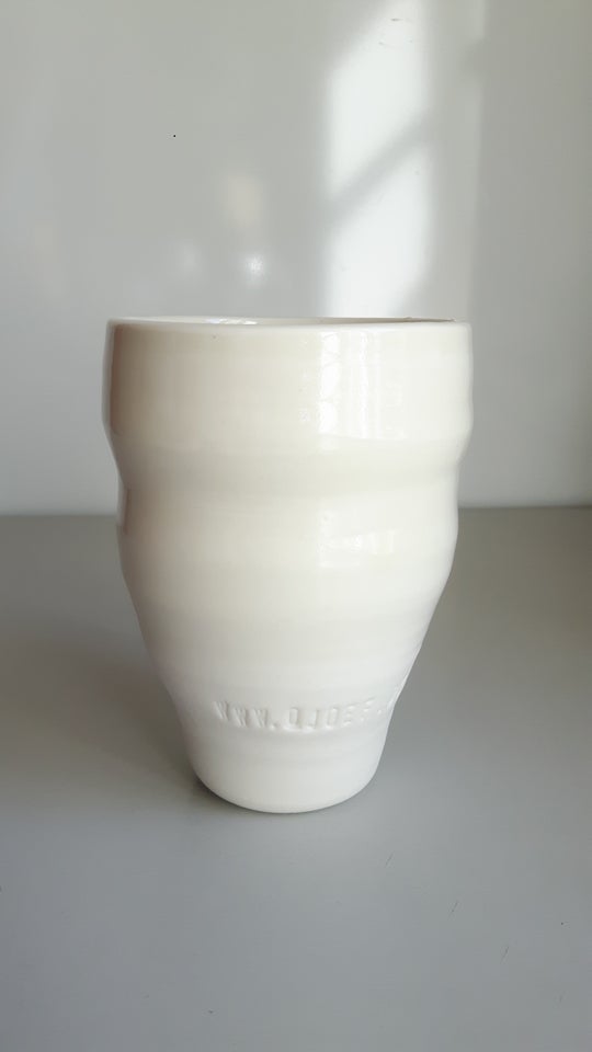 Keramik Krus vase skulptur