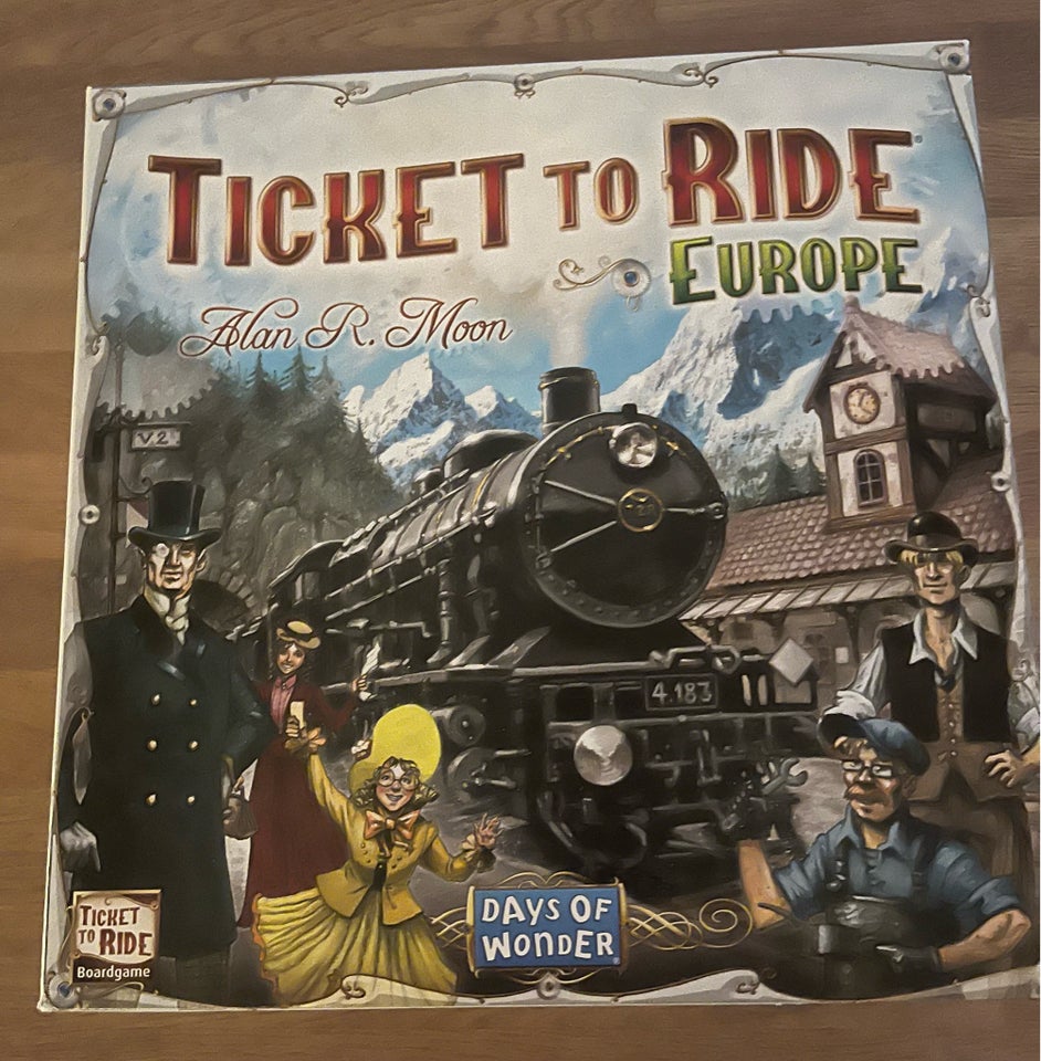 Ticket to Ride Europe brætspil