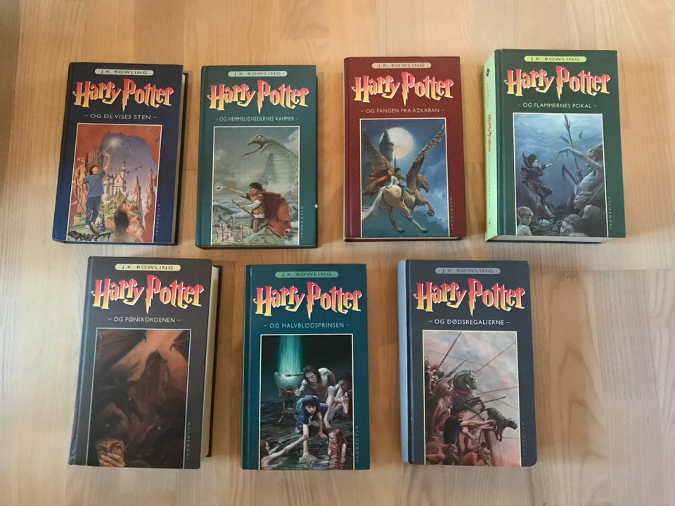 Harry Potter bøger, J. K. Rowling