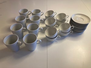 Porcelæn Krus kaffekopper og