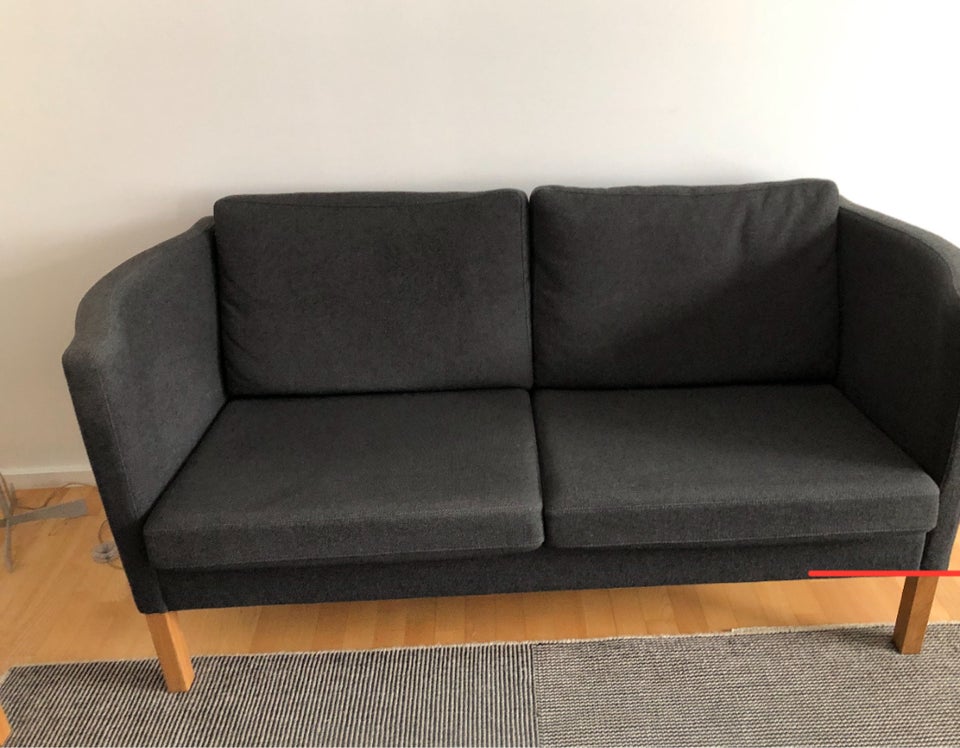 Sofa, uld, anden størrelse