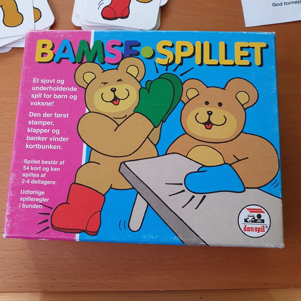 Bamse Spillet, kortspil