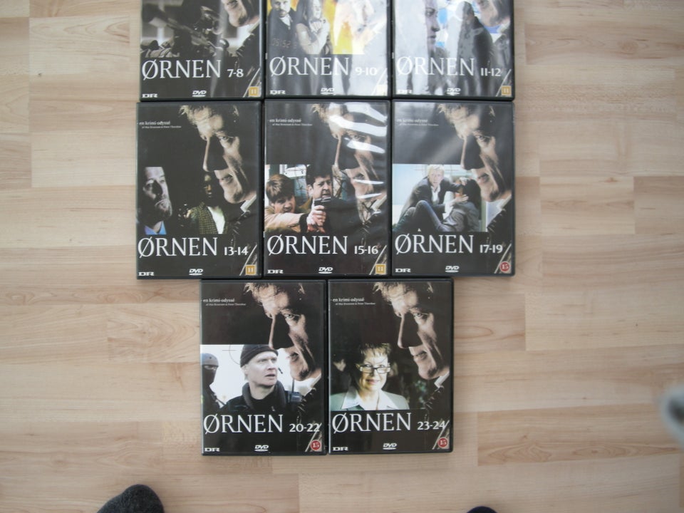 Ørnen 1 til 24 hele serien DVD