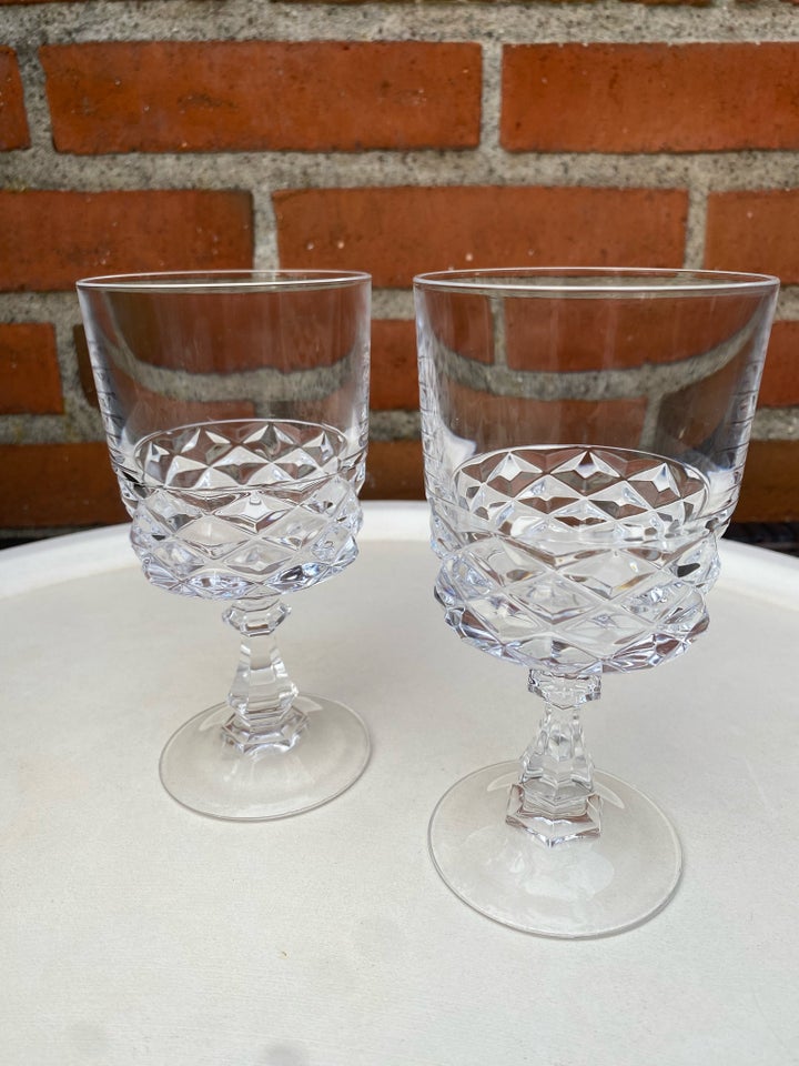 Glas, Vinglas og vandglas , Retro