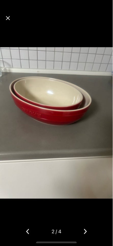 Porcelæn, Stenhøjskåle , STAUB