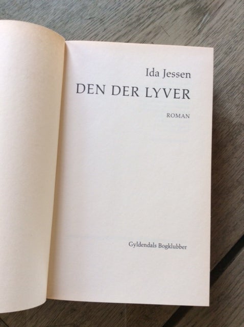 DEN DER LYVER, Ida Jessen, genre: