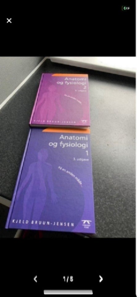 anatomi og fysiologi 1 og 2 , Kjeld