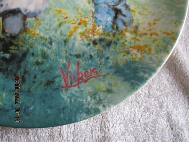 Platter Wedgwood / Vickers