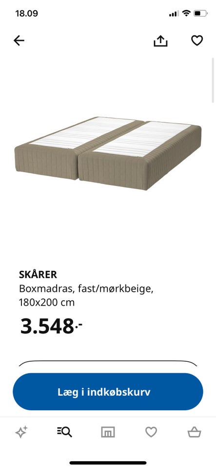 Andet Ikea b: 140 l: 200