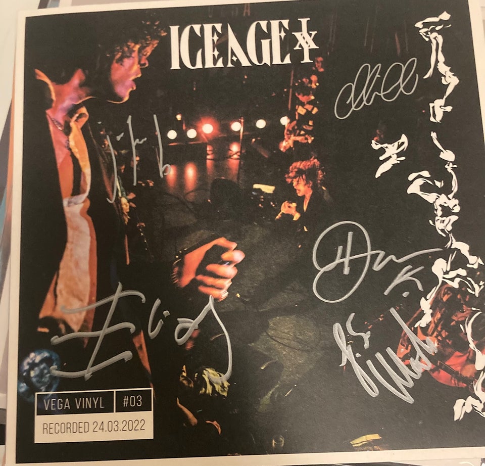 LP, Iceage, Iceage - signed Vega