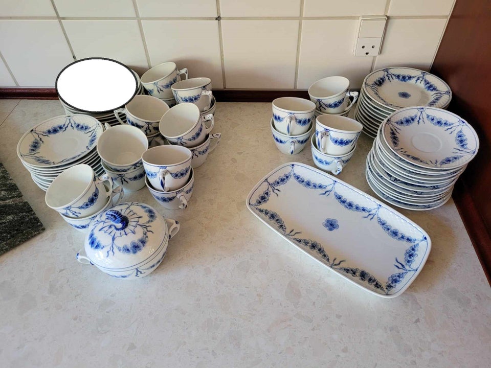 Porcelæn, Kaffestel, sukker