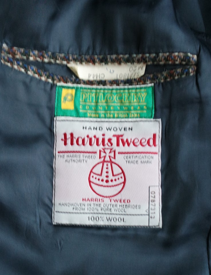 Jakke, str. L, Harris Tweed