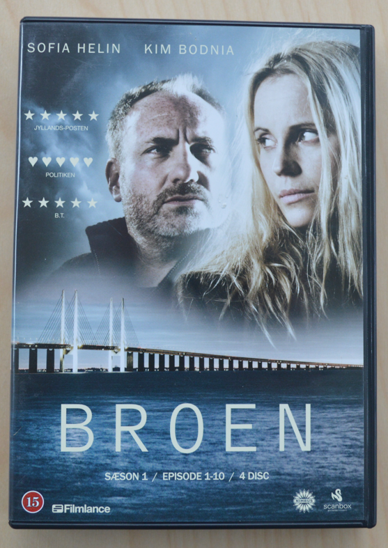 Broen sæson 1, DVD, TV-serier