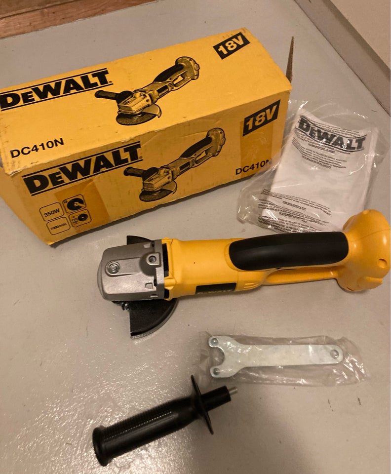 Vinkelsliber, DEWALT