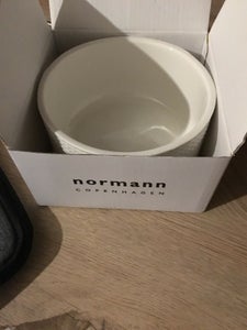 Porcelæn Skål hvid Normann